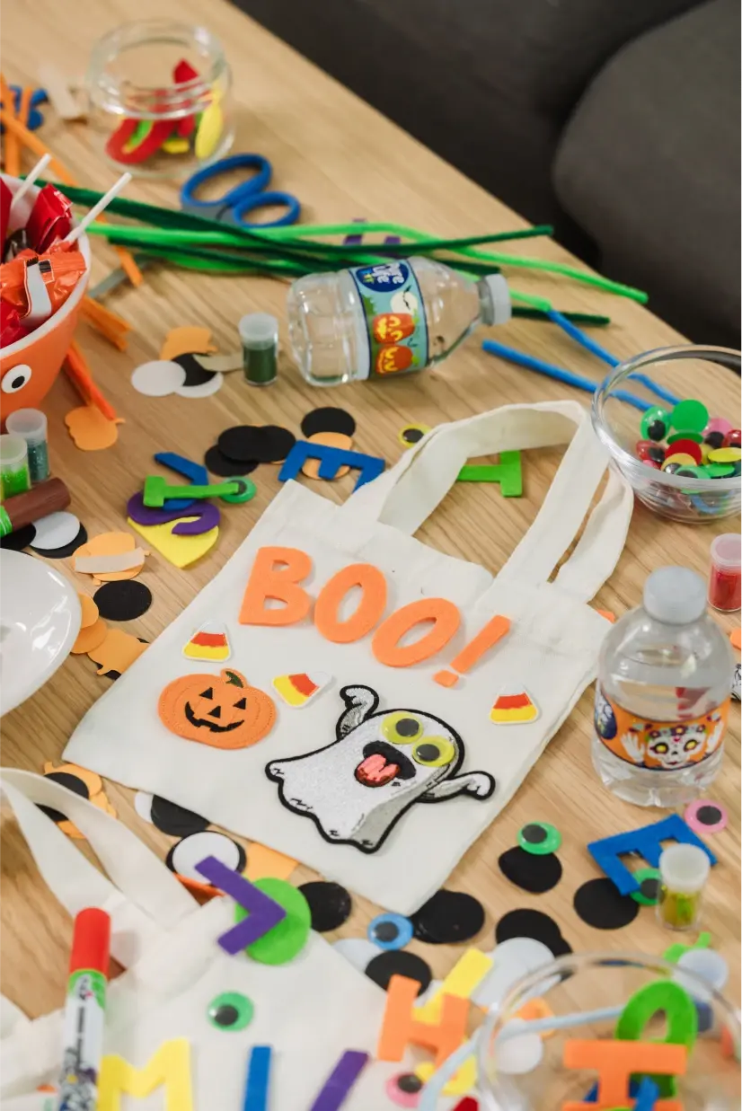 Trick-or-Treat Tote Bags