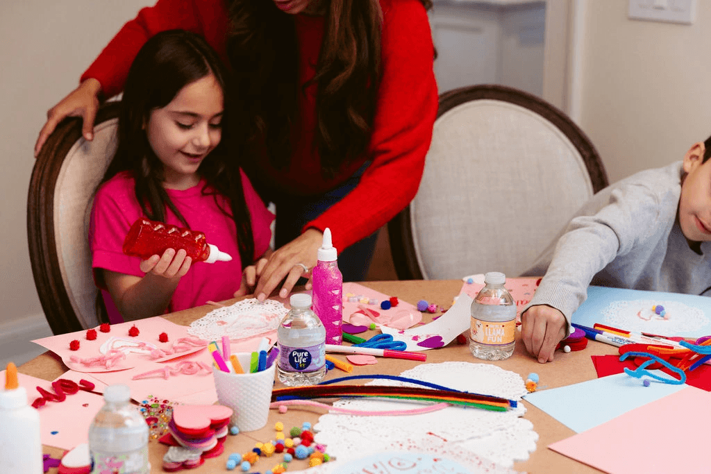 DIY Valentine's Day Cards steps