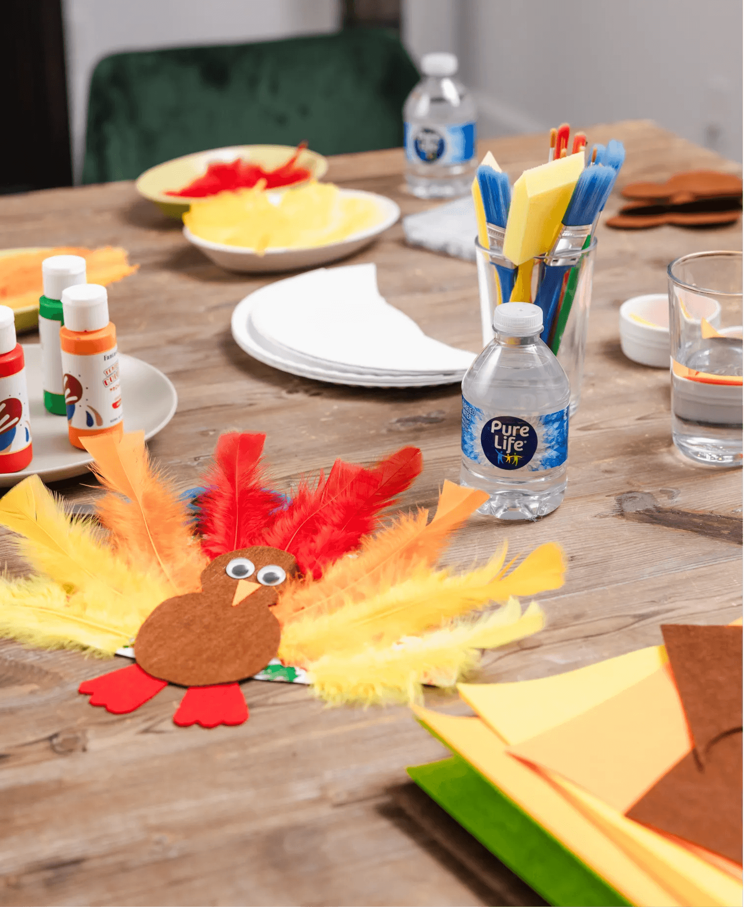 Turkey Plate steps