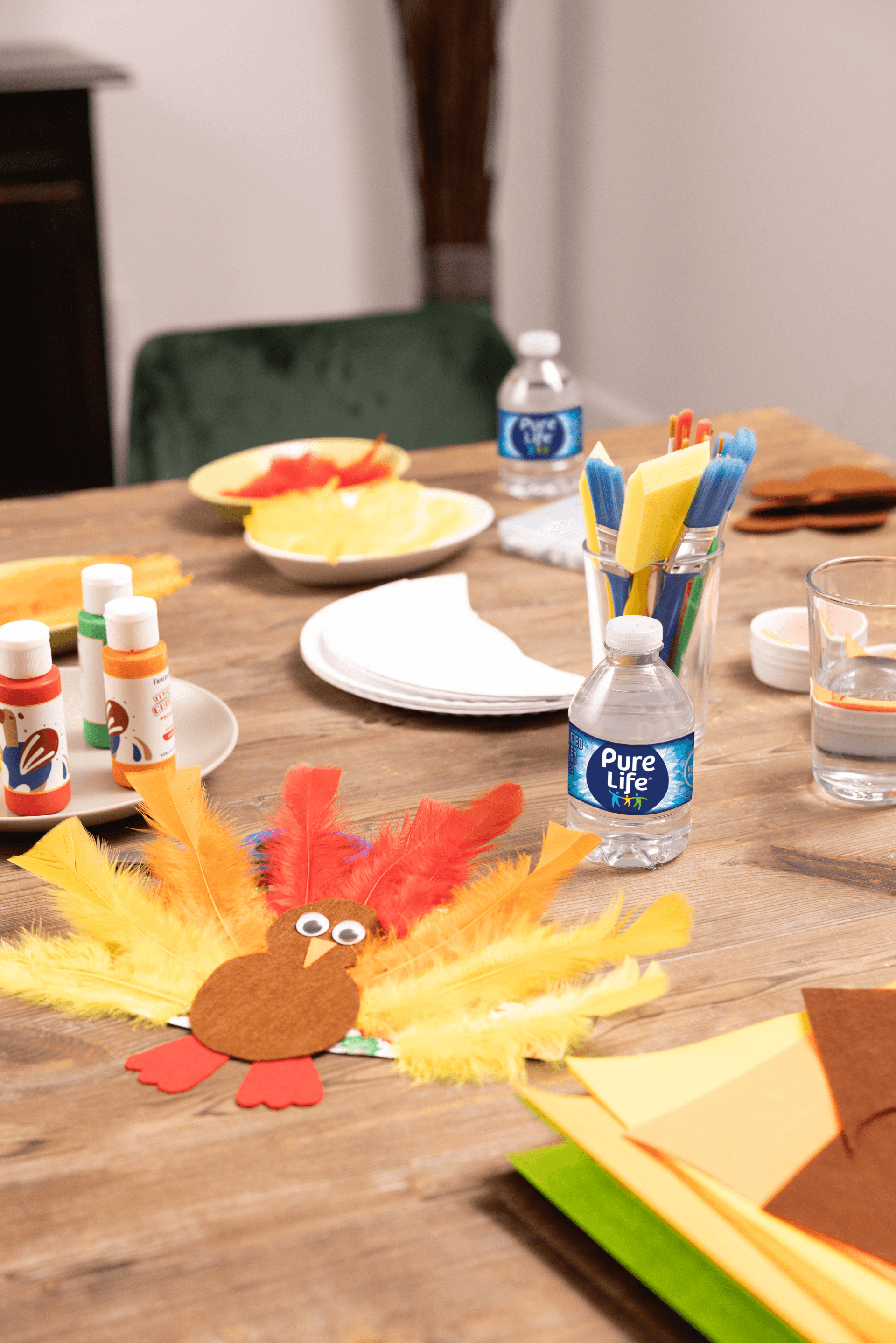 Turkey snack board