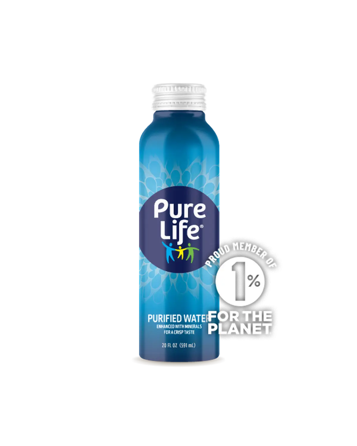 20 fl oz Aluminum Bottled Water