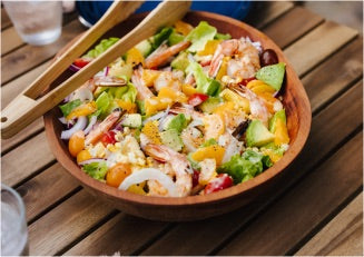 Grilled Shrimp & Pineapple Salad