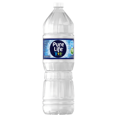 Pure Life brand Purified Water 1.5 L bottle