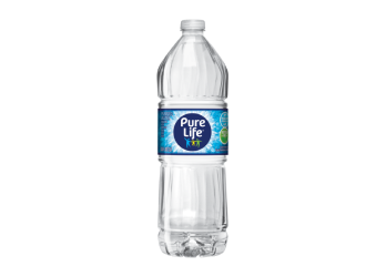 Pure Life brand Purified Water 1 L bottle