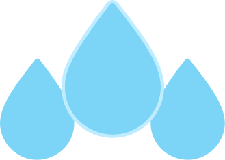 Pure Life water droplets - small