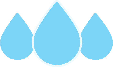 Pure Life water droplets - big