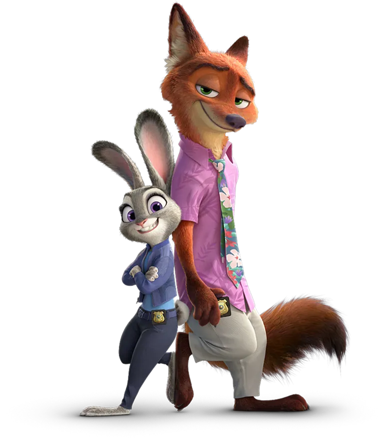 Zootopia Nick and Judy